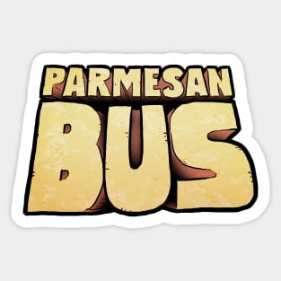 Parmesan Bus Sticker
